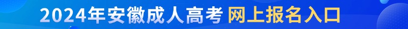 安徽成考网上报名入口